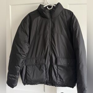 GAP Men's Dark Gray Puffer Jacket